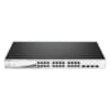 Switch manageable 24 ports Gigabit PoE + 4 ports Combo SFP