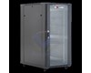 COFFRET INFORMATIQUE 24U 600MM D600MM H1300MM + ÉTAGÈRE + 4 VENTILATEURS 24U66
