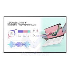 ECRAN SIGNAGE AFFICHAGE DYNAMIQUE 43" (109,2 cm) UHD 4K, IPS, 500cd/m2