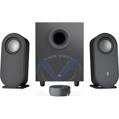 Haut-parleurs pour Ordinateur Bluetooth LOGITECH Z407 avec Subwoofer et Commande sans Fil - GRAPHITE 980-001348