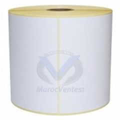 Rouleau d'étiquettes thermique 40 x 30 prix au mille