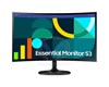 Moniteur CURVED SERIE D 24" Essential S3 S36GD Full HD VGA HDMI