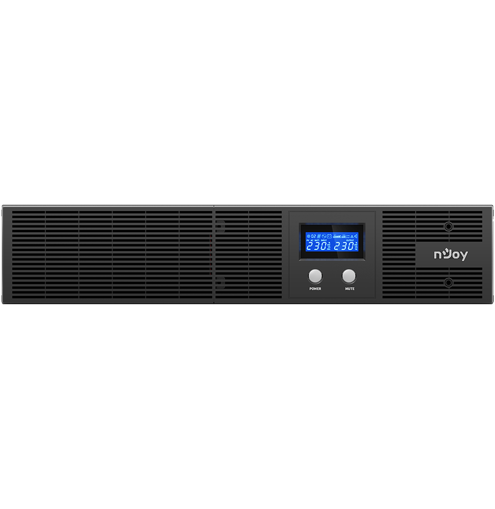 Onduleur Argus 2200 Line-Interactive 2 200 VA/1320W Montable en Rack 4 Prises IEC C13 NJOY_PWUP-LI220AG-CG