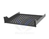 Étagère de montage de rack - noir - 2U - 19" VRA3001