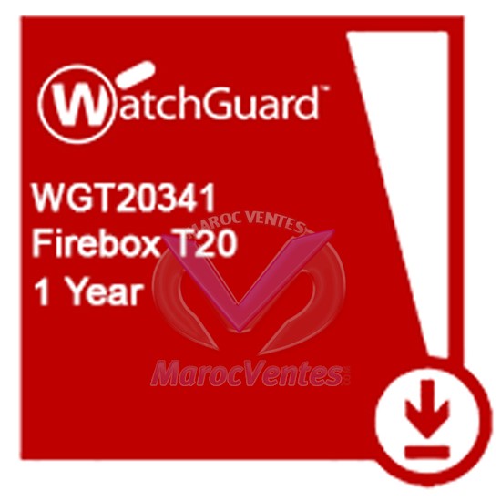 WatchGuard Basic Security Suite Renewal/Upgrade 1-yr for Firebox T20 WGT20341
