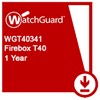 WatchGuard Basic Security Suite Renewal/Upgrade 1-yr for Firebox T40