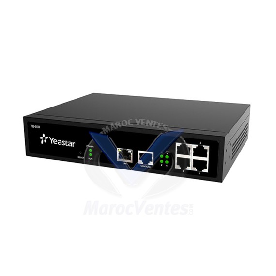 Yeastar passerelle TB400  4 accès Base to IP TB400