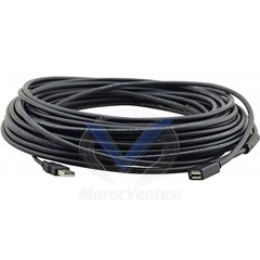 CÂBLE D'EXTENSION ACTIVE USB 2.0 A(M) À A(F) - 7,6 MÈTRES