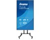 TOTEM AFFICHAGE DYNAMIQUE 65" UHD 24/7 LH6575UHS-B2AG AVEC ROULETTES