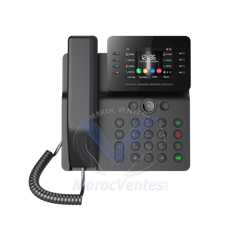 Téléphone IP Fanvil 12 comptes SIP avec écran couleur et Bluetooth intégré