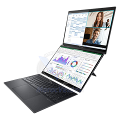 Zenbook DUO UX8406CA 14'' Ultra 9-ARROWLAKE H 32Go 2To SSD W11H INKWELL GREY 36M