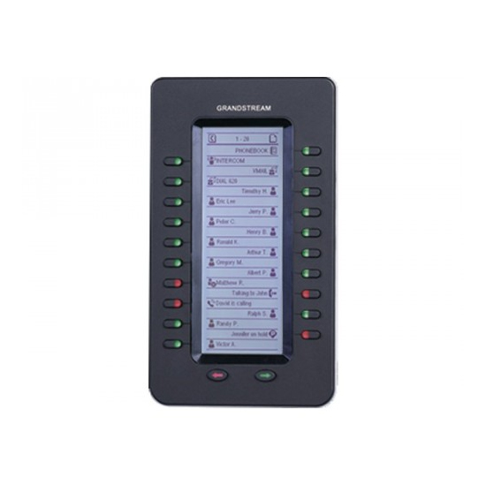 Module d'Extension pour Téléphone  Grandstream  GXP2200 avec  LCD Graphique de 128x384