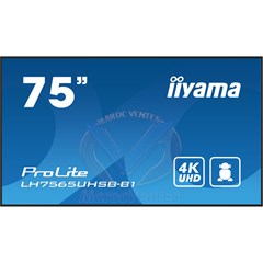 Moniteur Professionnel pour L'affichage Dynamique 75" 4K  24/7  800 cd/m² Android 11 LH7565UHSB-B1