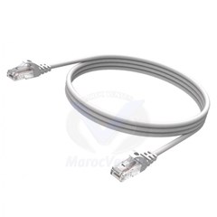 CORDON 1M CAT 5 GRIS LINK TECH
