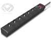 Rallonge protection STIRP 6 prises
Le EATON Protection Strip 6 offre une protection fiable de l'alimentation des ordinateurs domestiques ou de l'équipement électronique. Doté de 6 prises, il permet de prévenir efficacement les risques liés aux surtensions et aux variations d'intensité.