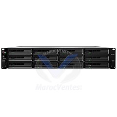 Serveur NAS de Haute Performance 12 Baies  Dual Core 2.13 Ghz  2 Go Ram 4 LAN Gigabit RS2414+