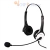 Casque avec micro avec double oreillette pour téléphone