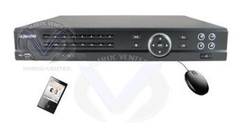 DVR 8 Ch H 264 + VGA +internet W3-D6008V