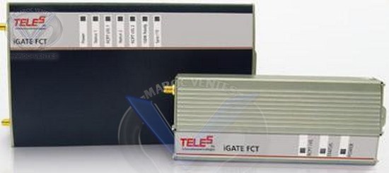 Passerelle 1 cannal GSM (GSM 900/1800 MHz) avec 1 interface FXS - antenne inclu iGate FCT